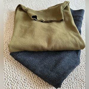 LOFT mock neck tunic sweater and leggings set